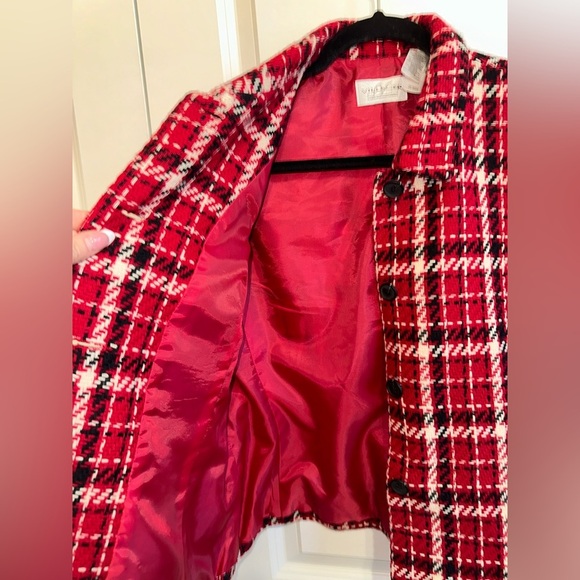Liz Claiborne Red Blazer - Picture 6 of 8